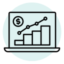 Give a gift through stock icon