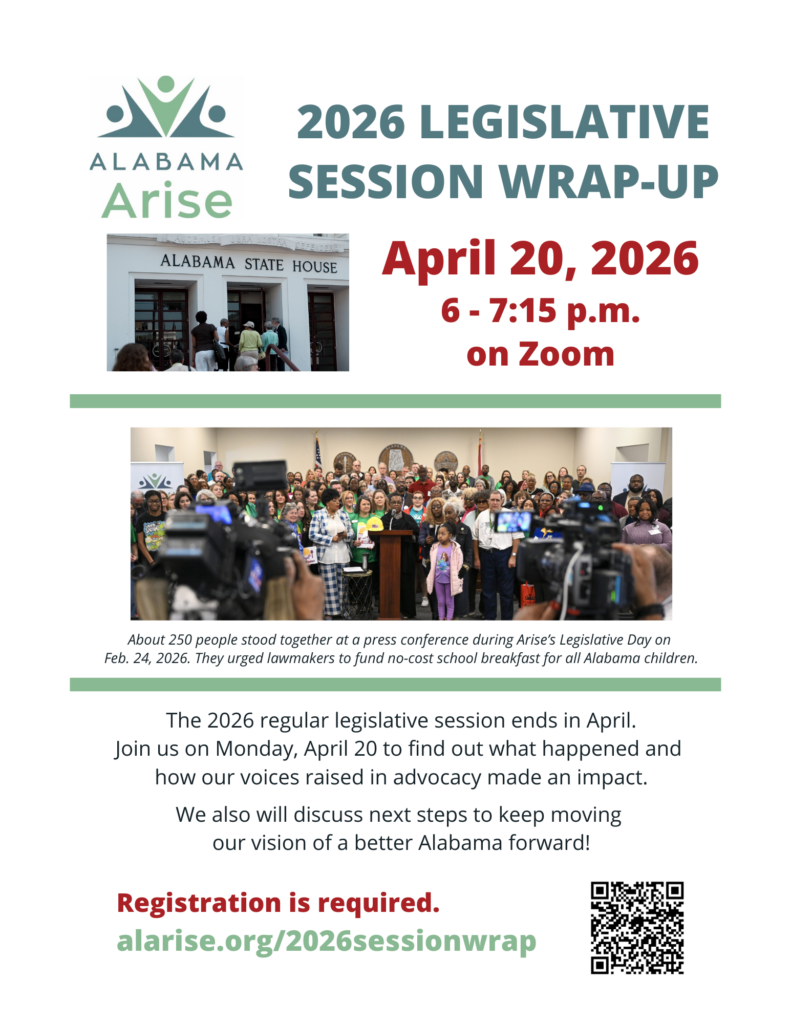 Event flyer featuring a photo from legislative day 2026 and containing the same information in the text of this post. 